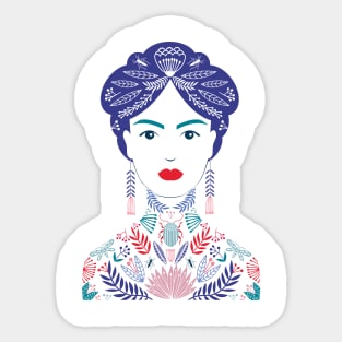 Tattooed Lady Sticker